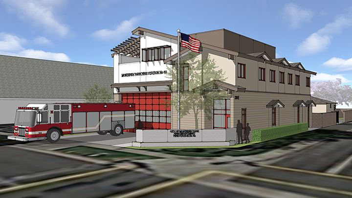 Fire station 62 artist rendering