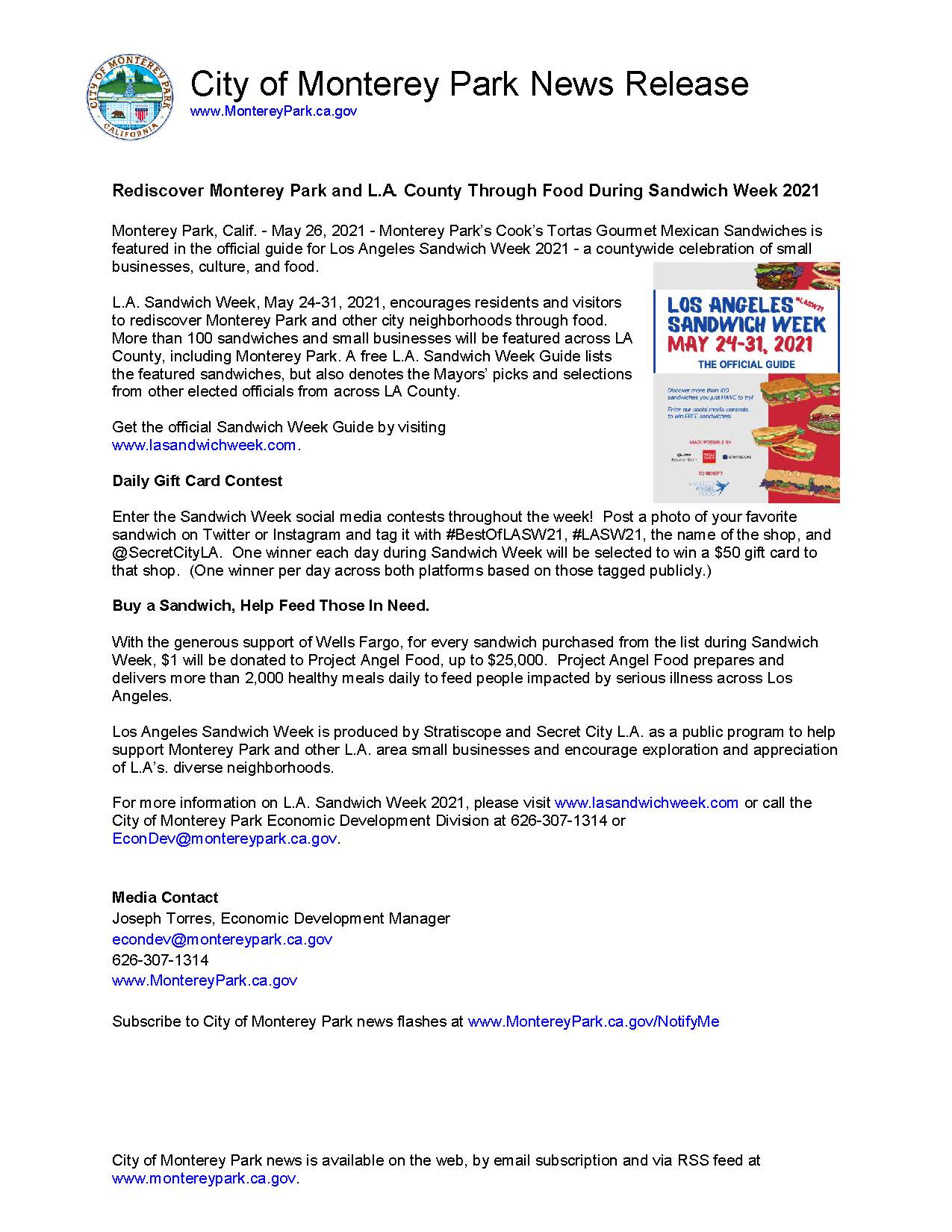 MPK News Release LA Sandwich Week 2021