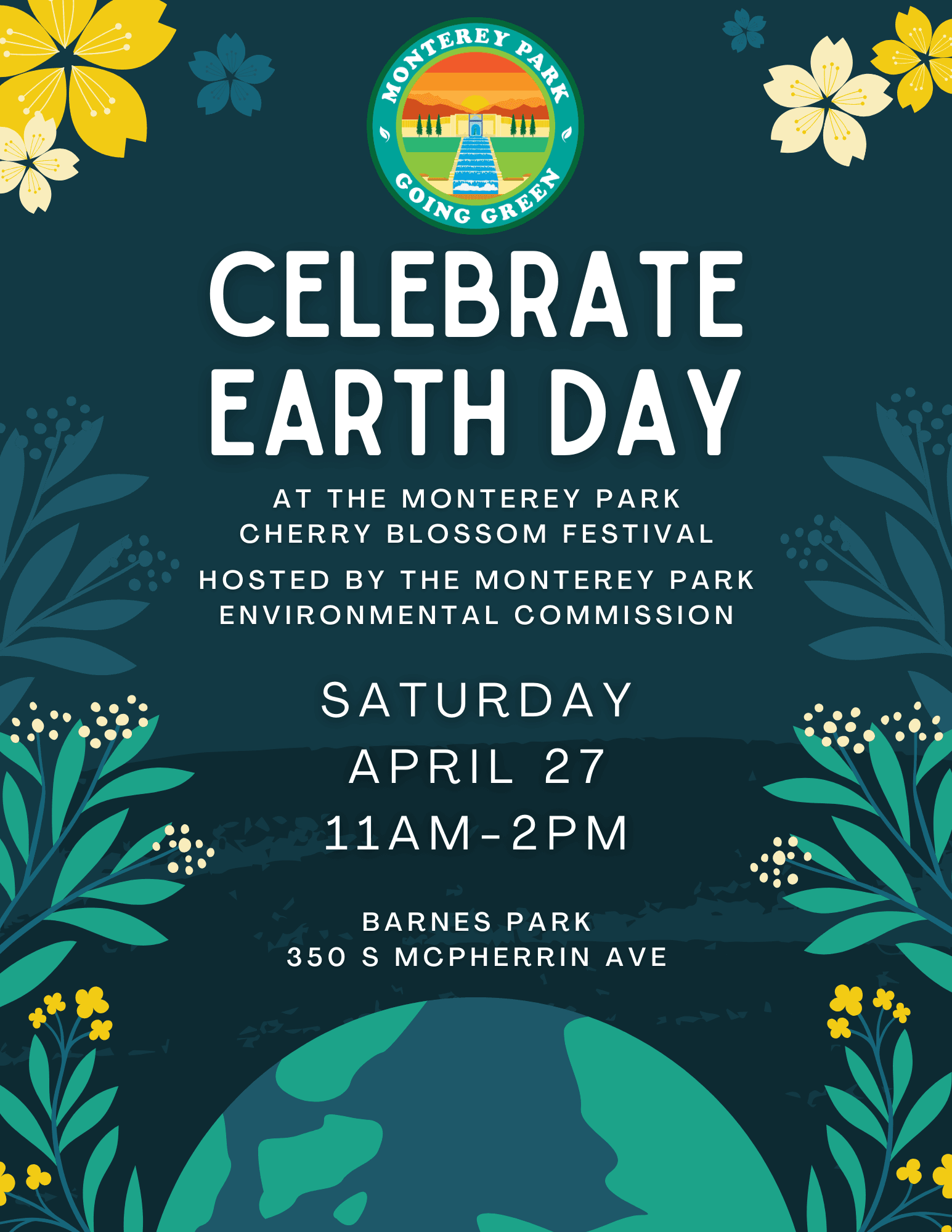 Earth Day 2024 flyer
