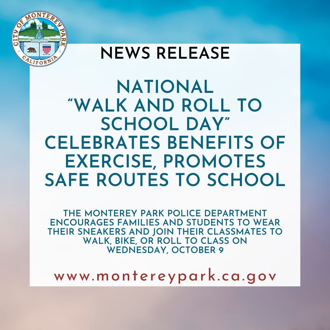 MPK News Release-National Walk and Roll to School Day 10-9-24 social