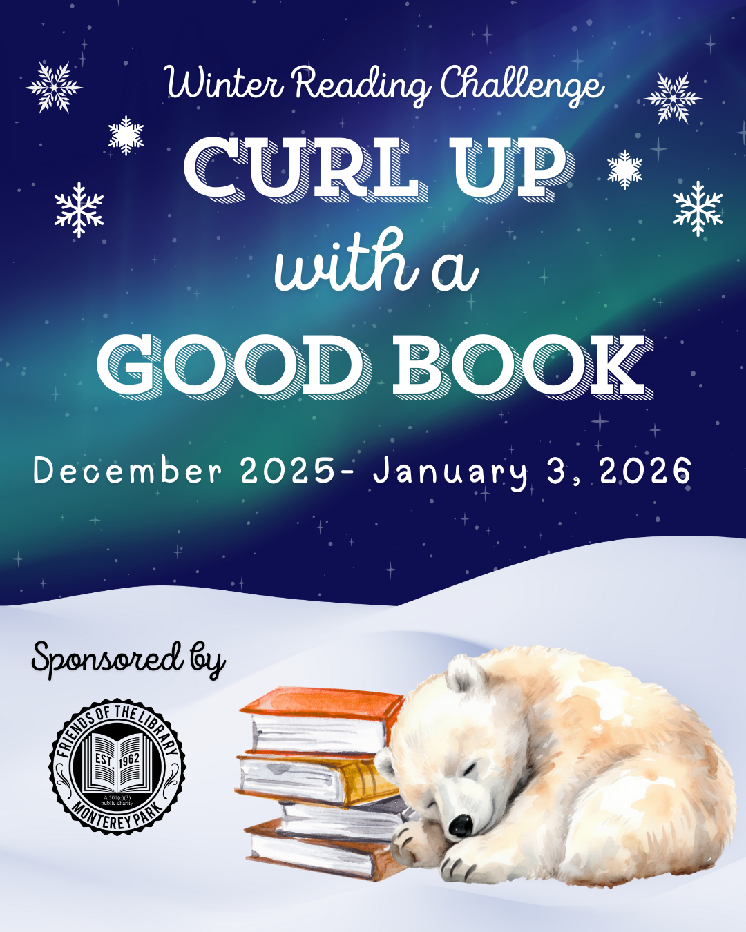 MPBL Winter Reading Challenge Program Announcement
