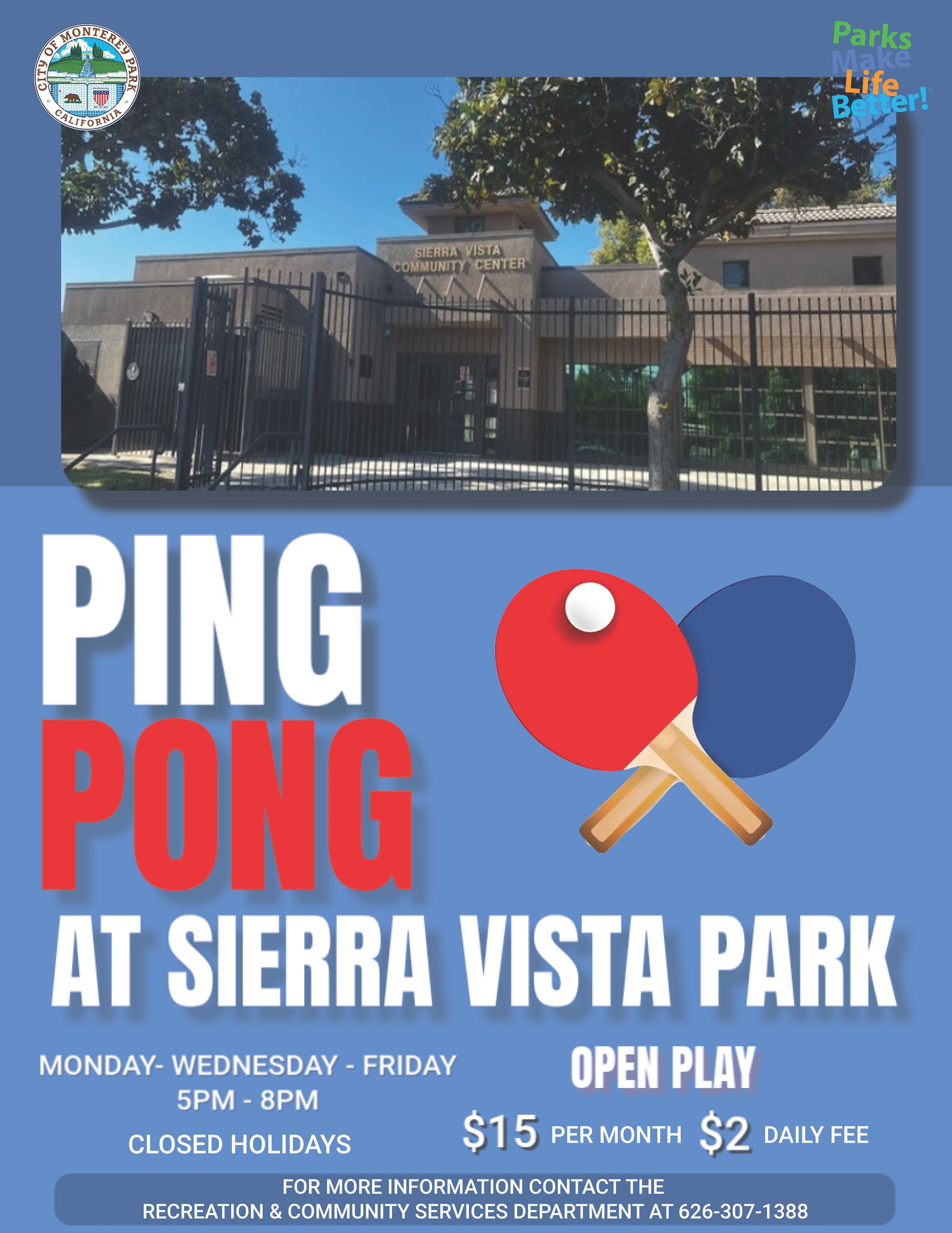 Sierra Vista Ping Pong 