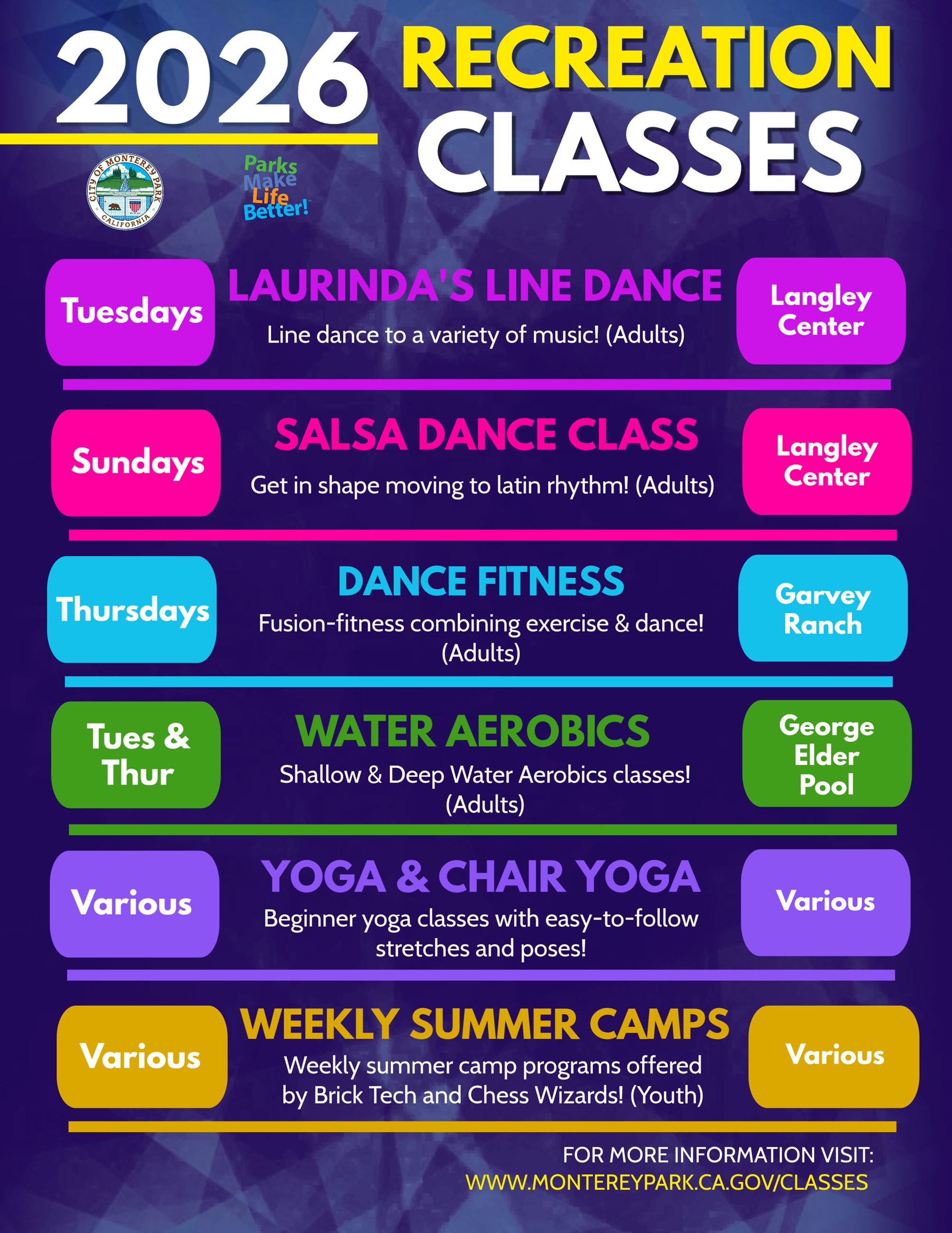 2026 Recreation Classes (2)