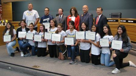 05-16-2017 Monterey Park Bruins 14U Softball Team