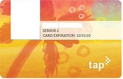 senior tap card