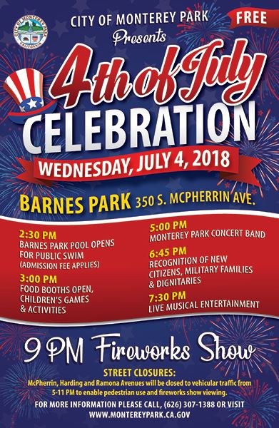 MPK Fourth of July 2018 Poster