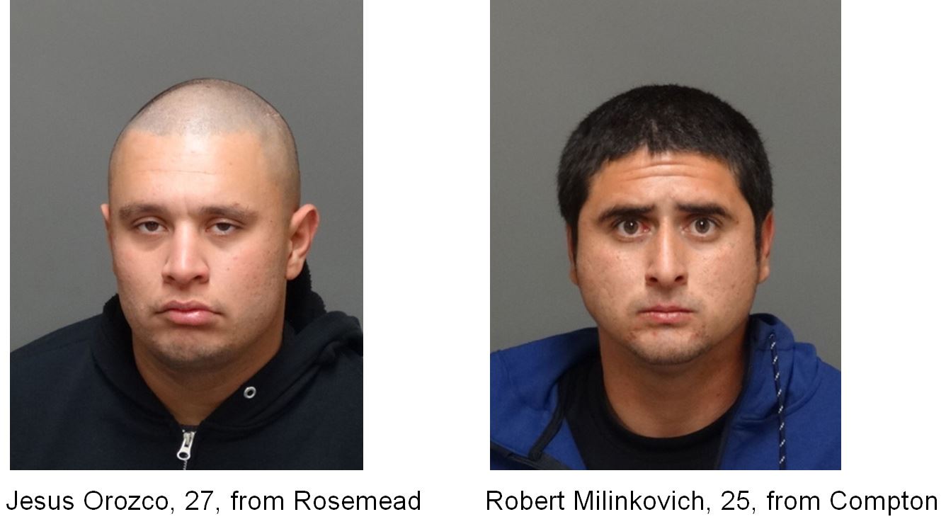 News Release J. Orozco R. Milinkovich Auto Burglary at 300 block of West Garvey