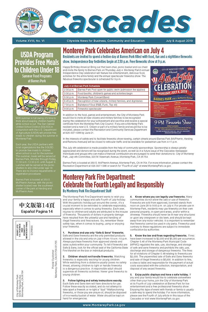 MPK Cascades July and Aug 2019 page 01 thumbnail image