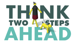 Think Two Steps Ahead OTS logo