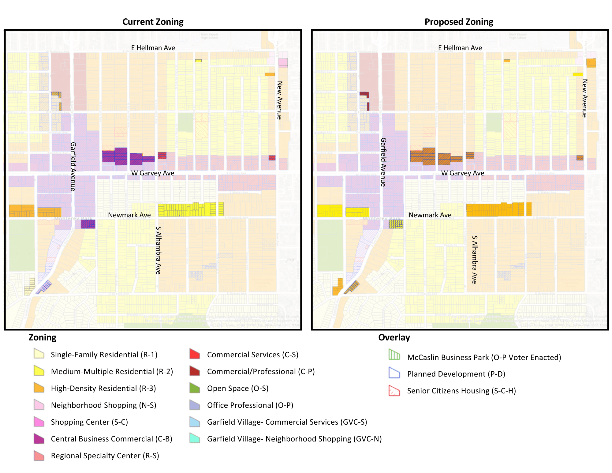 NE Zoning Map