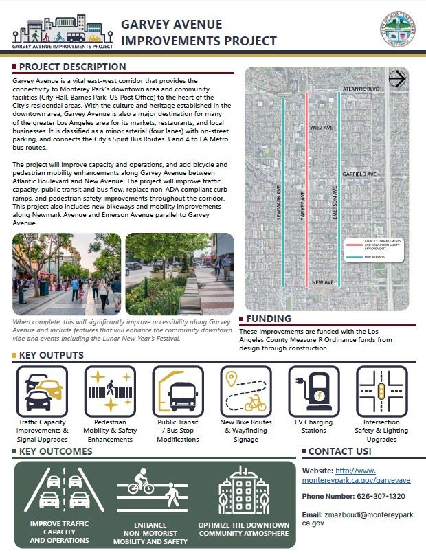 Garvey Ave Improvements Project-English flyer 9_9_25